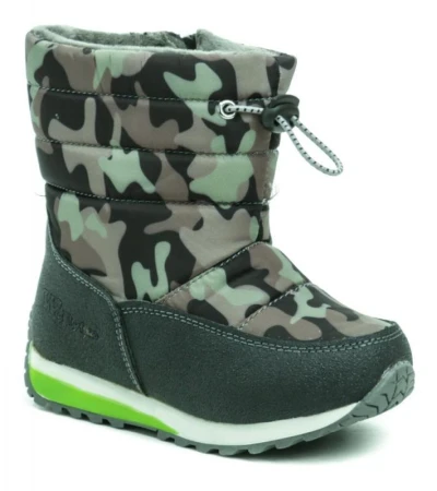 Wojtylko 4Z21033 khaki maskáč dětské zimní sněhulky Wojtylko 4Z21033 khaki maskáč dětské zimní sněhulky