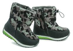 Wojtylko 4Z21033 khaki maskáč dětské zimní sněhulky