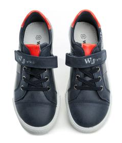 Wojtylko 5A22010 modré dětské polobotky