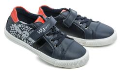 Wojtylko 5A22010 modré dětské polobotky