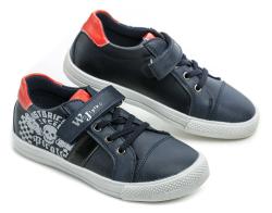 Wojtylko 5A22010 modré dětské polobotky