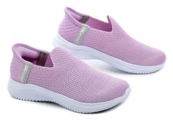 Wojtylko 5A2588R fialové dívčí Slip-in polobotky