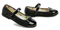 Wojtylko 5B24420C čierne dievčenské topánky