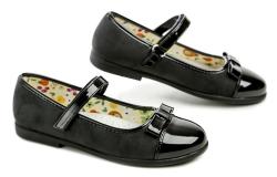 Wojtylko 5B24420C čierne dievčenské topánky