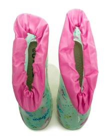 Wojtylko 5G4121K tyrkysové detské gumáky