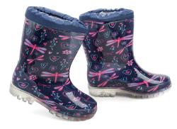 Wojtylko 5G5056G fialové detské gumáky