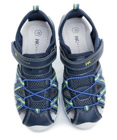 Wojtylko 5s25391G modré detské sandále