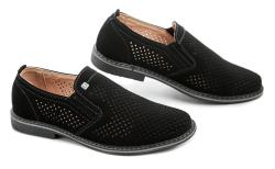 Wojtylko 5W23721C čierna detská letná obuv