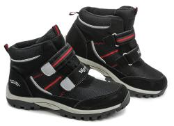 Wojtylko 5Z21040 čierne detské členkové topánky