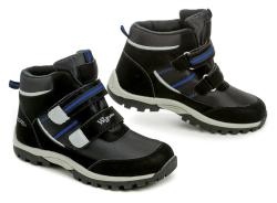 Wojtylko 5Z24094 černé celoroční chlapecké boty