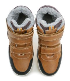 Wojtylko 5Z24130V hnedé chlapčenské zimné topánky