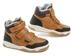 Wojtylko 5Z24130V hnedé chlapčenské zimné topánky