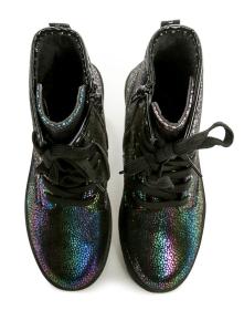 Wojtylko 5Z25066M tmavé multi dívčí zimní boty