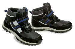 Wojtylko 6Z24094 černé celoroční chlapecké boty