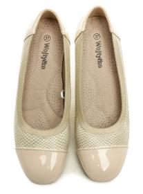 Wojtylko 7B24306I béžové dámske lodičky