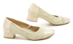 Wojtylko 7B24306I béžové dámske lodičky
