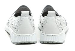 Wojtylko 7B26314 bílé dámské polobotky