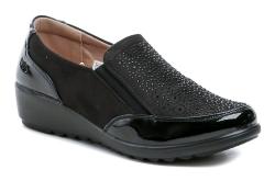 Wojtylko 7B26318 černé dámské polobotky