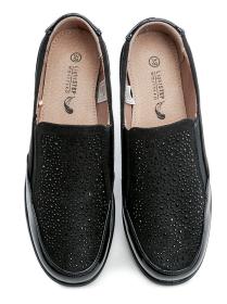 Wojtylko 7B26318 černé dámské polobotky