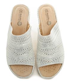 Wojtylko 7KL10121L bílé dámské nazouváky