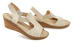 Wojtylko 7S10418I béžové dámske sandále