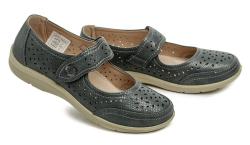 Wojtylko 7S10721 modrá dámska obuv