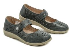 Wojtylko 7S10721 modrá dámska obuv