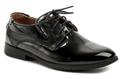 Wojtylko 7w1196 černé lakované polobotky