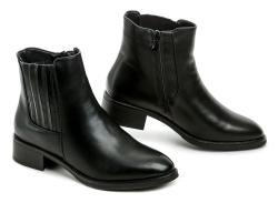 Wojtylko 7ZB24016C černé dámské zimní boty