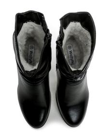 Wojtylko 7ZB24025C černé dámské zimní boty