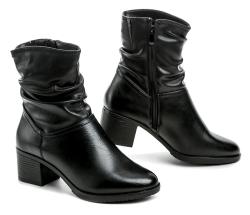 Wojtylko 7ZB24025C černé dámské zimní boty