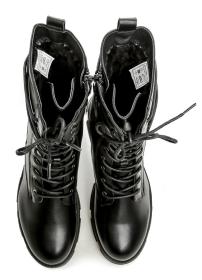 Scandi Wojtylko 7ZB24037C černé dámské zimní boty