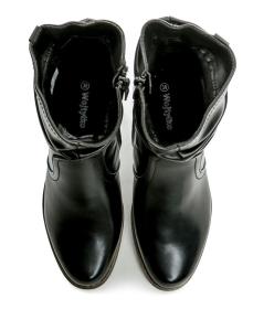 Wojtylko 7ZB25031C černé dámské zimní boty