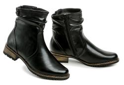 Wojtylko 7ZB25031C černé dámské zimní boty