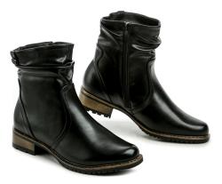 Wojtylko 7ZB25031C černé dámské zimní boty