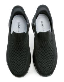 Wojtylko 8A25373C čierne pánske Slip-in poltopánky