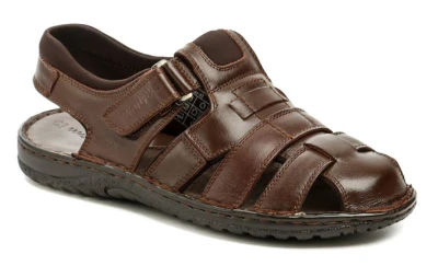 Wojtylko 9S6120V hnědé pánské sandály Wojtylko 9S6120V hnědé pánské sandály