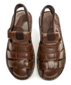 Wojtylko 9S6120V hnědé pánské sandály