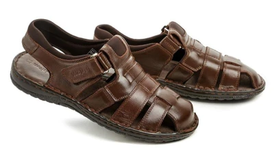 Wojtylko 9S6120V hnědé pánské sandály