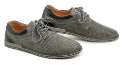 Wojtylko 9W22605S šedé pánské polobotky