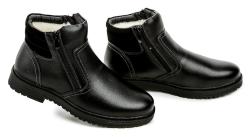 Wojtylko 9ZW23207C čierne pánske zimné topánky