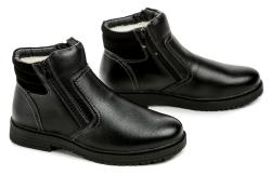 Wojtylko 9ZW23207C čierne pánske zimné topánky
