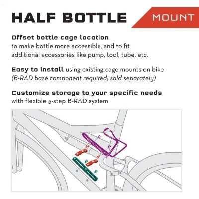 Wolf Tooth Adaptér B-rad Half Bottle Adapter
