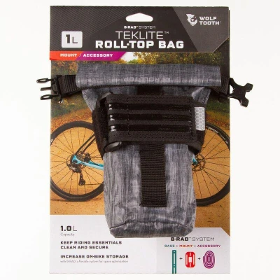 WOLF TOOTH Teklite Roll-top Bag šedá brašna 1L