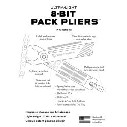 Wolf Tooth kleště 8-bit Pack Pliers Černá
