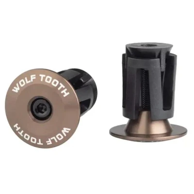 WOLF TOOTH Barplug aluminium/espresso koncovky WOLF TOOTH Barplug aluminium/espresso koncovky