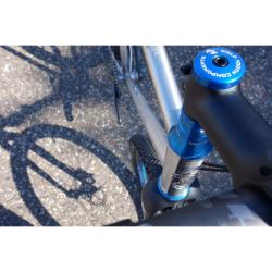 Wolf Tooth Krytka Ultralight Stem Cap Fialová + 5mm Spacer