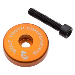 Wolf Tooth Krytka Ultralight Stem Cap Oranžová + 5mm Spacer Wolf Tooth Krytka Ultralight Stem Cap Oranžová + 5mm Spacer