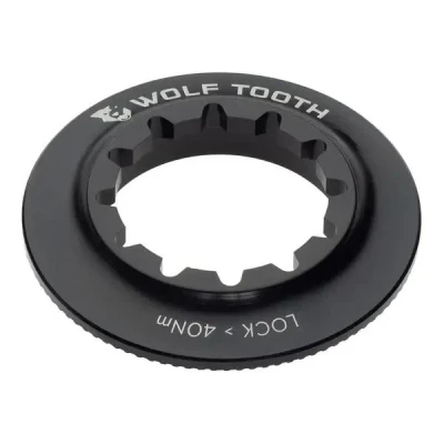 WOLF TOOTH Centerlock Rotor Internal Spline černá matice WOLF TOOTH Centerlock Rotor Internal Spline černá matice