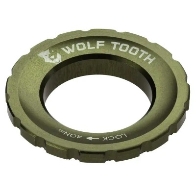 WOLF TOOTH Centerlock Rotor olivová matice WOLF TOOTH Centerlock Rotor olivová matice